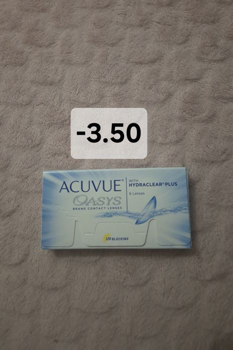 Soczewki kontaktowe Acuvue Oasys -3.50