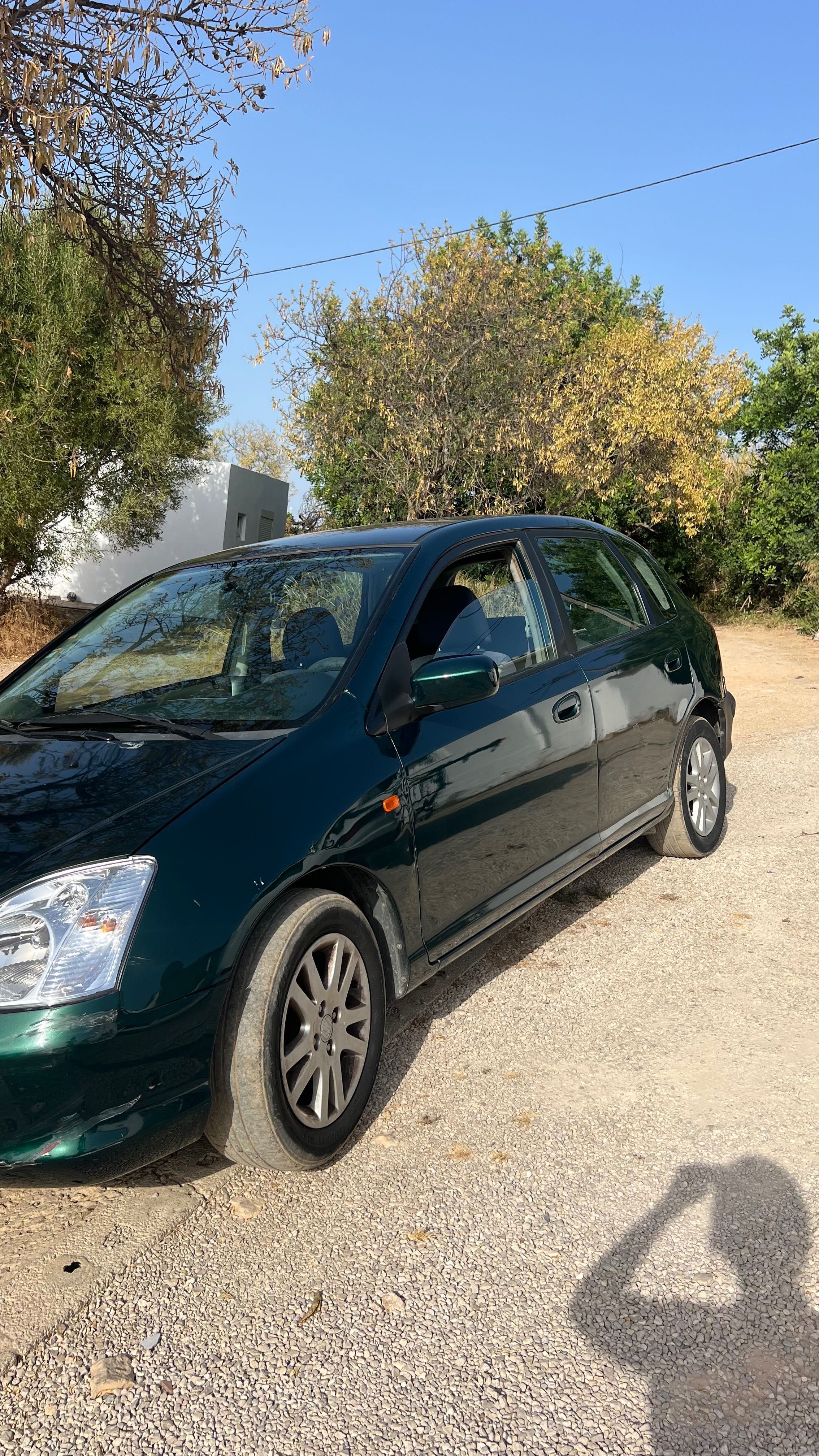 Honda Civic 2001 Verde -  Preço negociável