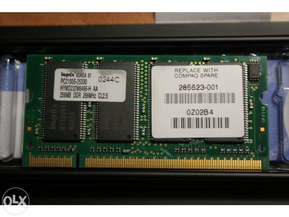 Memora ram 256mb ddr - 266mhz
