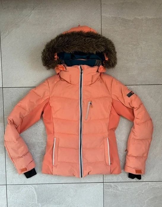 Kurtka puchowa Roxy rozm. M na narty snowboard ocieplana zimowa