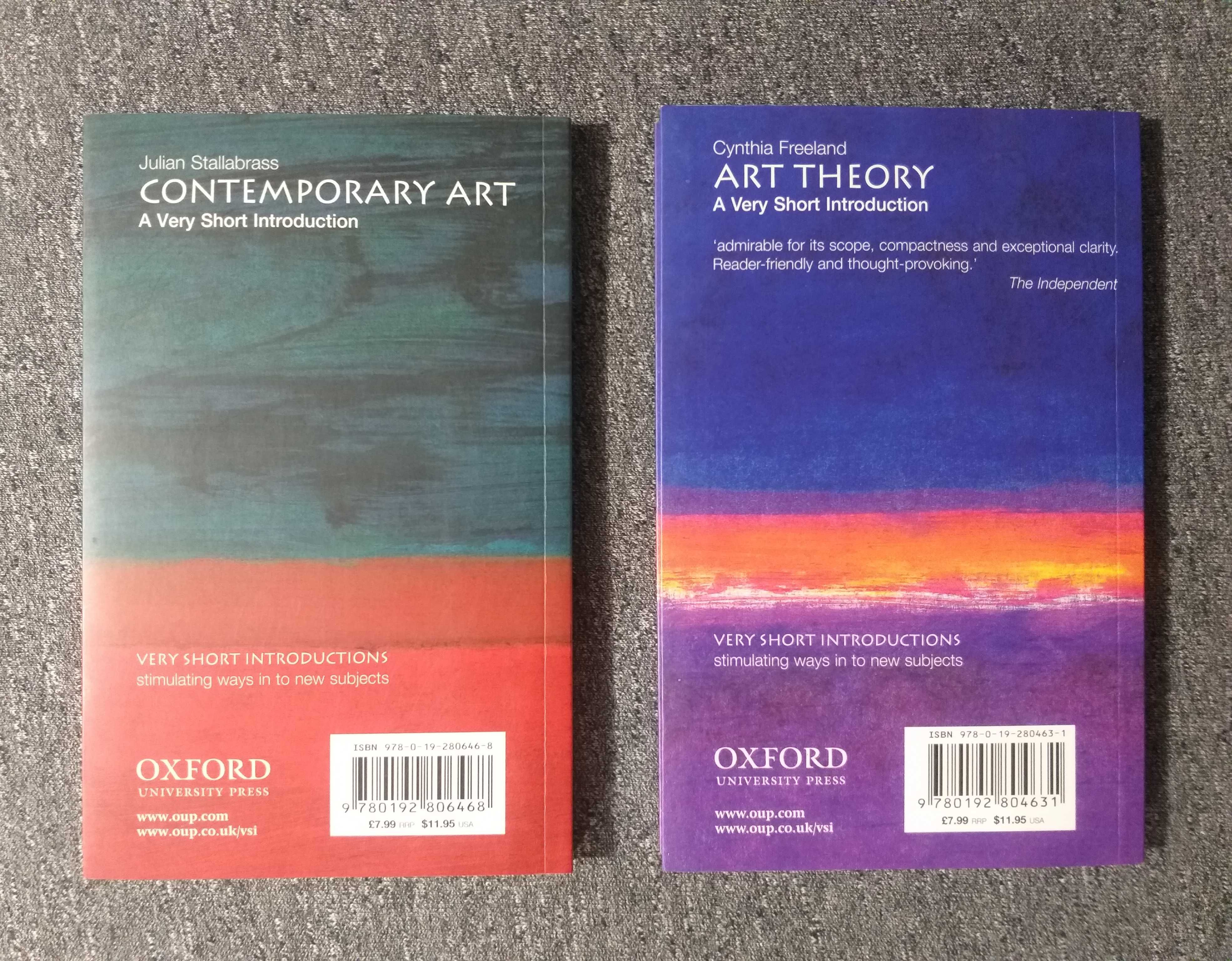 A Very Short Introduction «ART THEORY», «CONTEMPORARY ART» Англійською