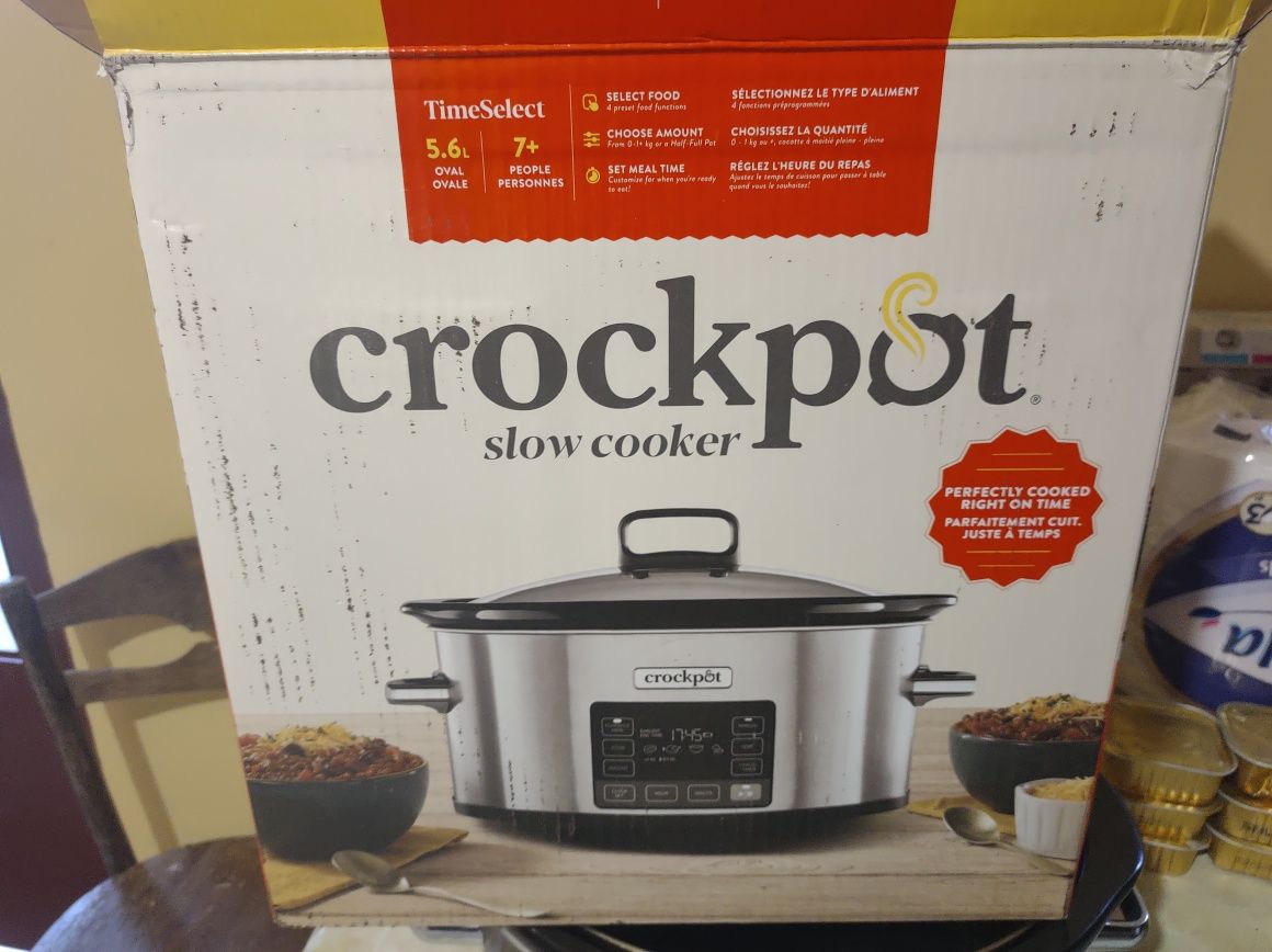 Nowy WOLNOWAR crockpot time select 5.6 litra