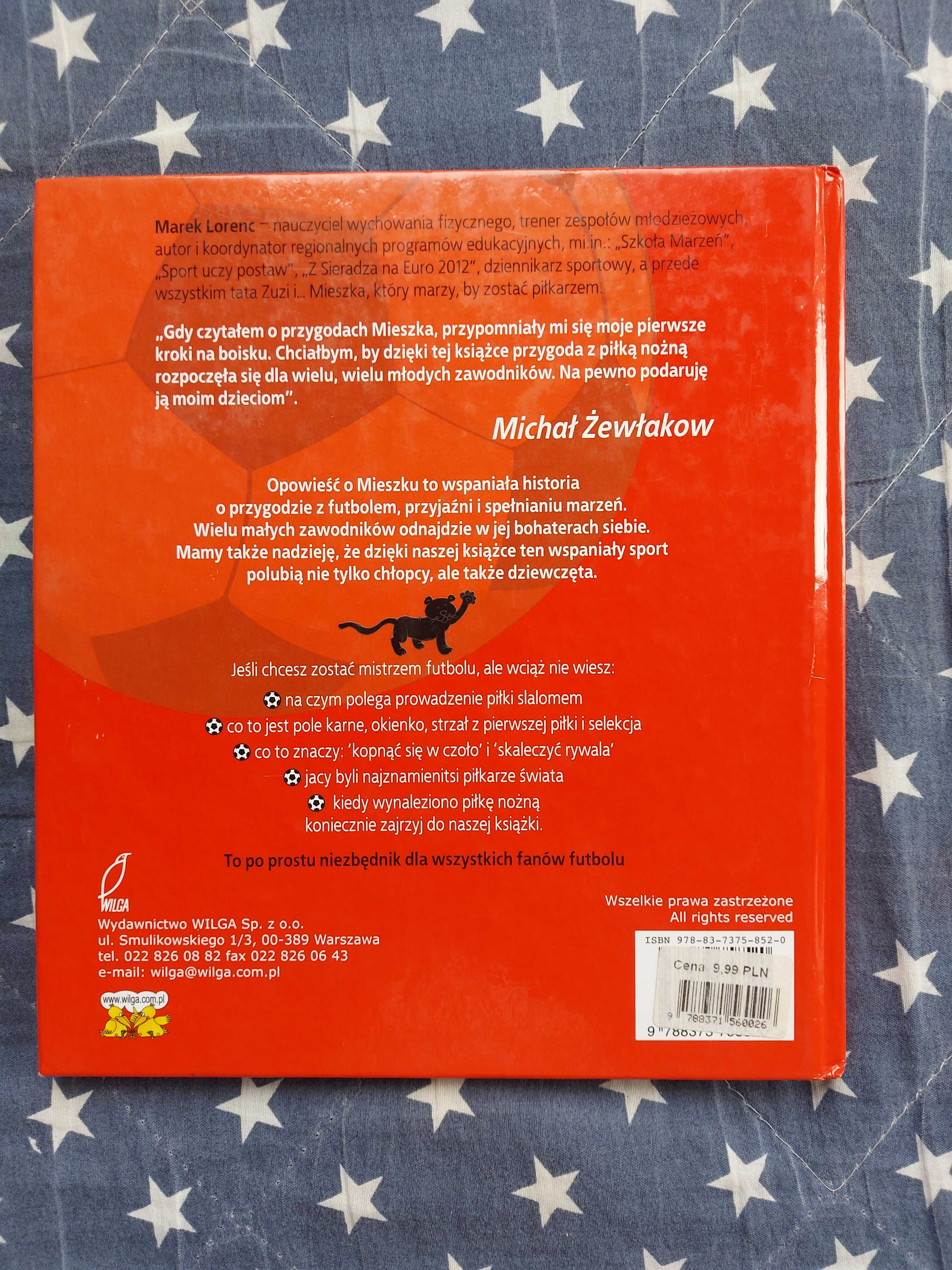 Mieszko piłkarz nad piłkarze - książka dla dzieci