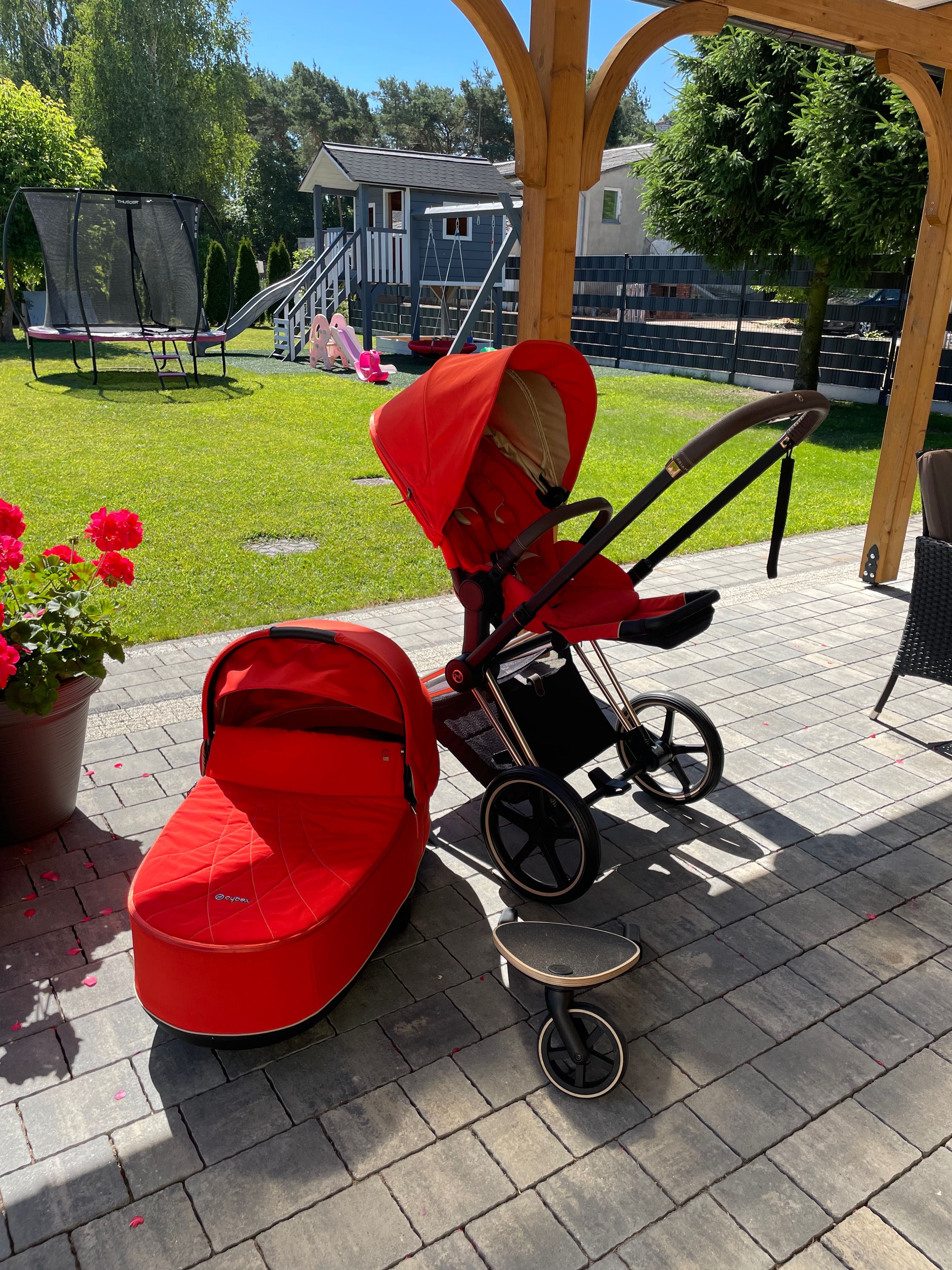 Wózek Cybex Priam 2.0 Autumn Gold rama Rose Gold