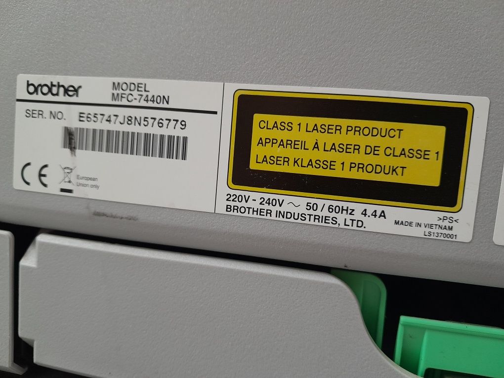 Urządzenie wielofunkcyjne Brother MFC-7440N drukarka laserowa