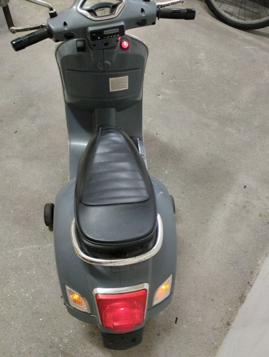 Mota Vespa a bateria