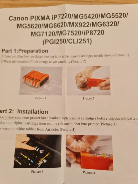 Zestaw tuszy do Cannon