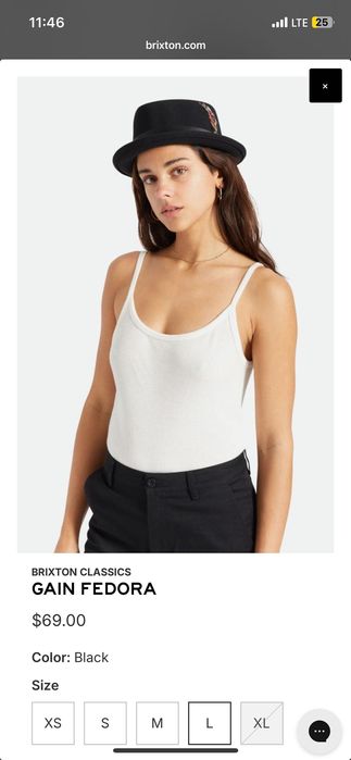 Капелюх Brixton Classics Gain Fedora