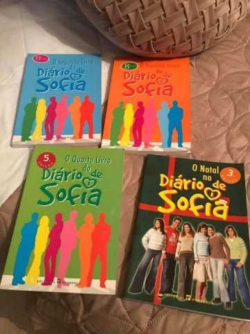 Conjunto 4 Livros do Diário de Sofia (2º, 3º, 4º e o Natal)