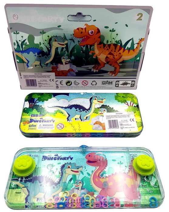 Gra Wodna Dinozaury Duża Konsola Zabawka Game Boy