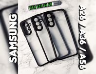 Чехол Black TPU на Samsung A26 A36 A56 противоударный чохол прозорий