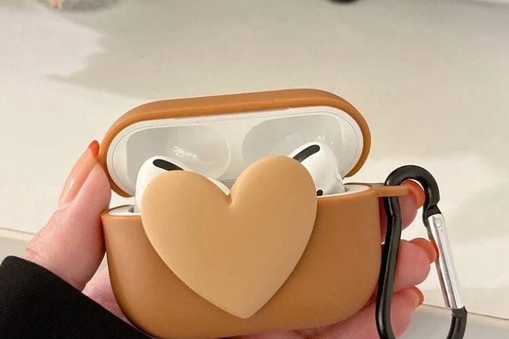 Estojo airpods Pro  coração