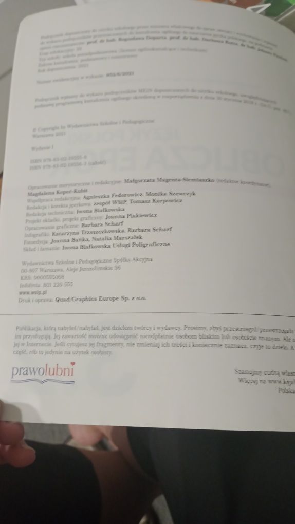 JĘZYK POLSKI podręcznik Oblicza epok 3.2  reforma 2019
