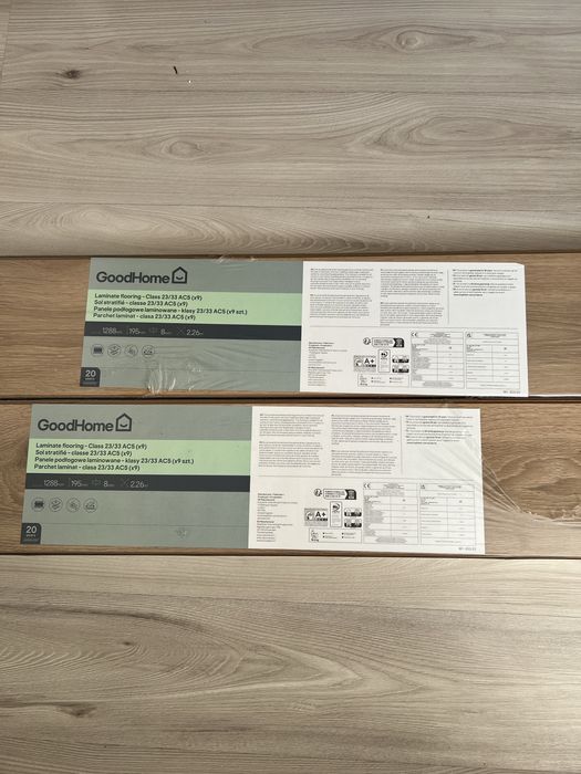 Panele podłogowe laminowane wodoodporne GoodHome Clover