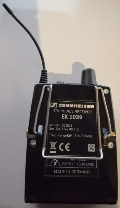 Shure e Sennheiser EMISSORES e Recetores