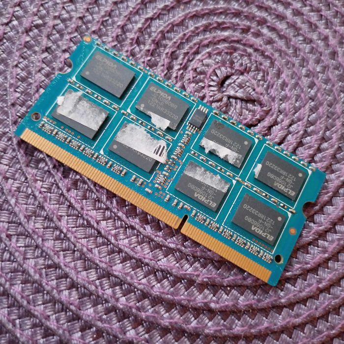 kość pamięci RAMAXAL DDR3 SO-DIMM 4Gb 1600MHz