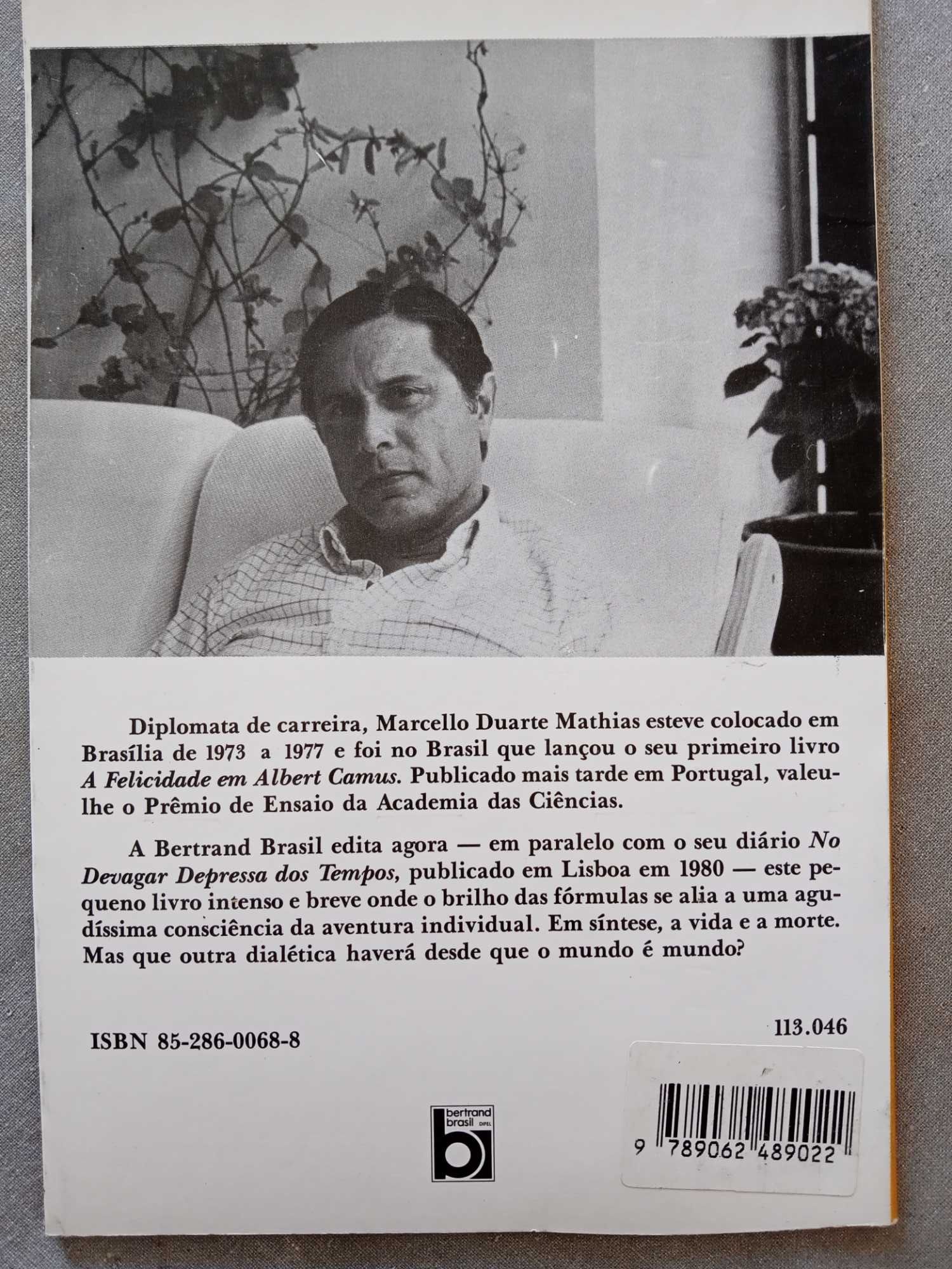 O Destino Velado de Marcello Duarte Mathias, 1988. RARO.