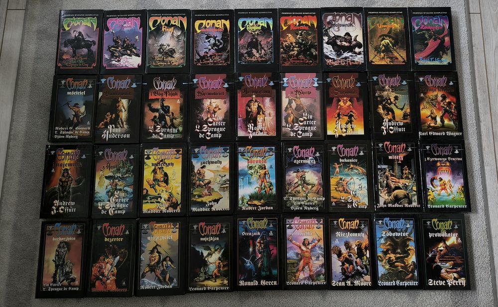Conan t.1-72 NOWE Komplet 1991 do 2000 UNIKAT nie czytane