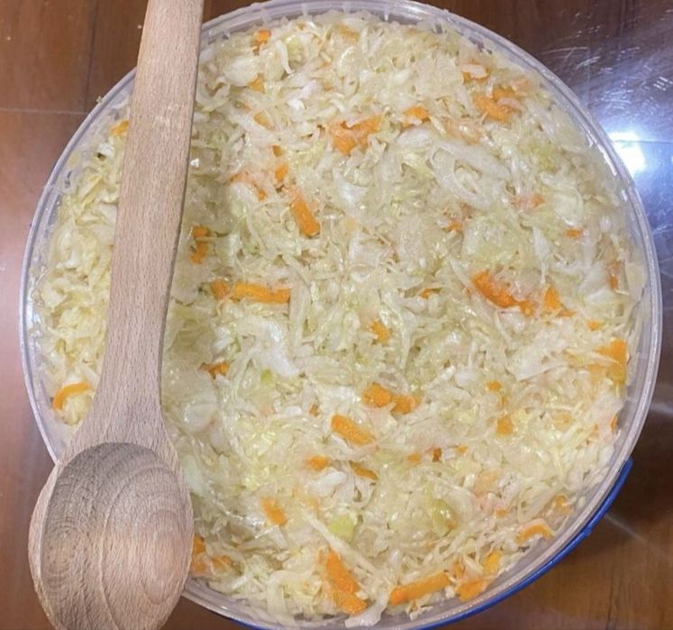 Дуже смачна квашена фенментована капуста