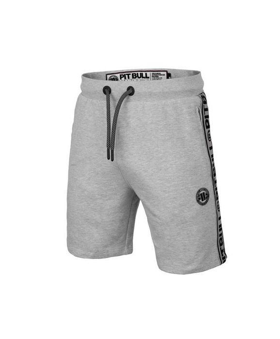 PIT BULL Szorty French Terry Small Logo Szare S M L