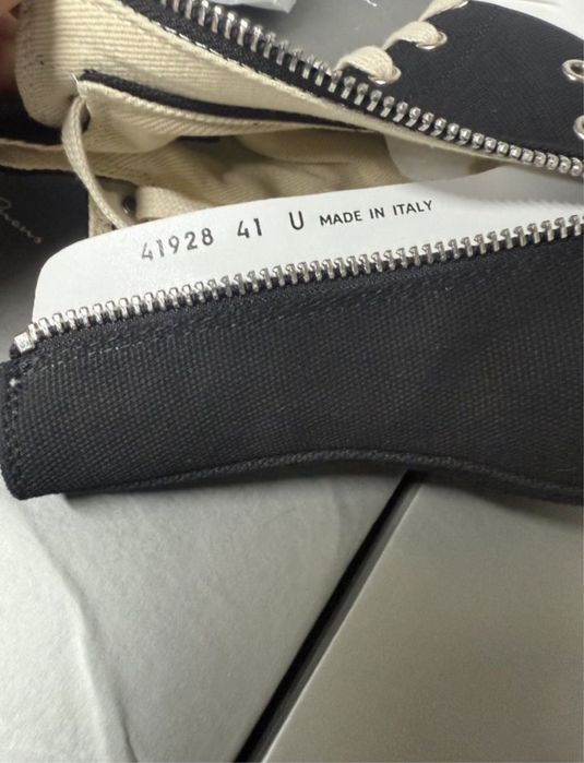 Кеды Rick Owens Ramones Wrap | рик овенс рамоны opium archive