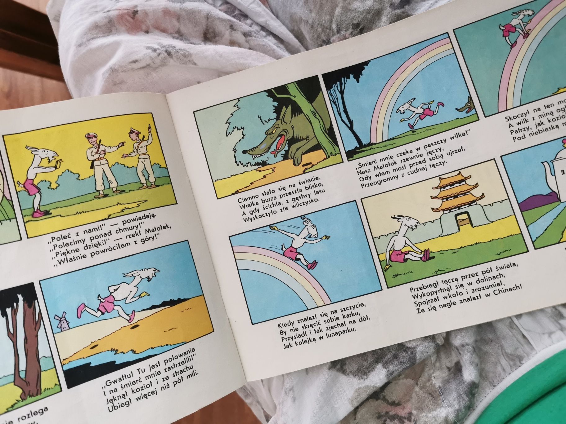 1986 Książka komiks 120 przygód koziolka Matołka
