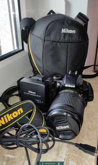 Lustrzanka Nikon 3300 + obiektyw 18-105mm