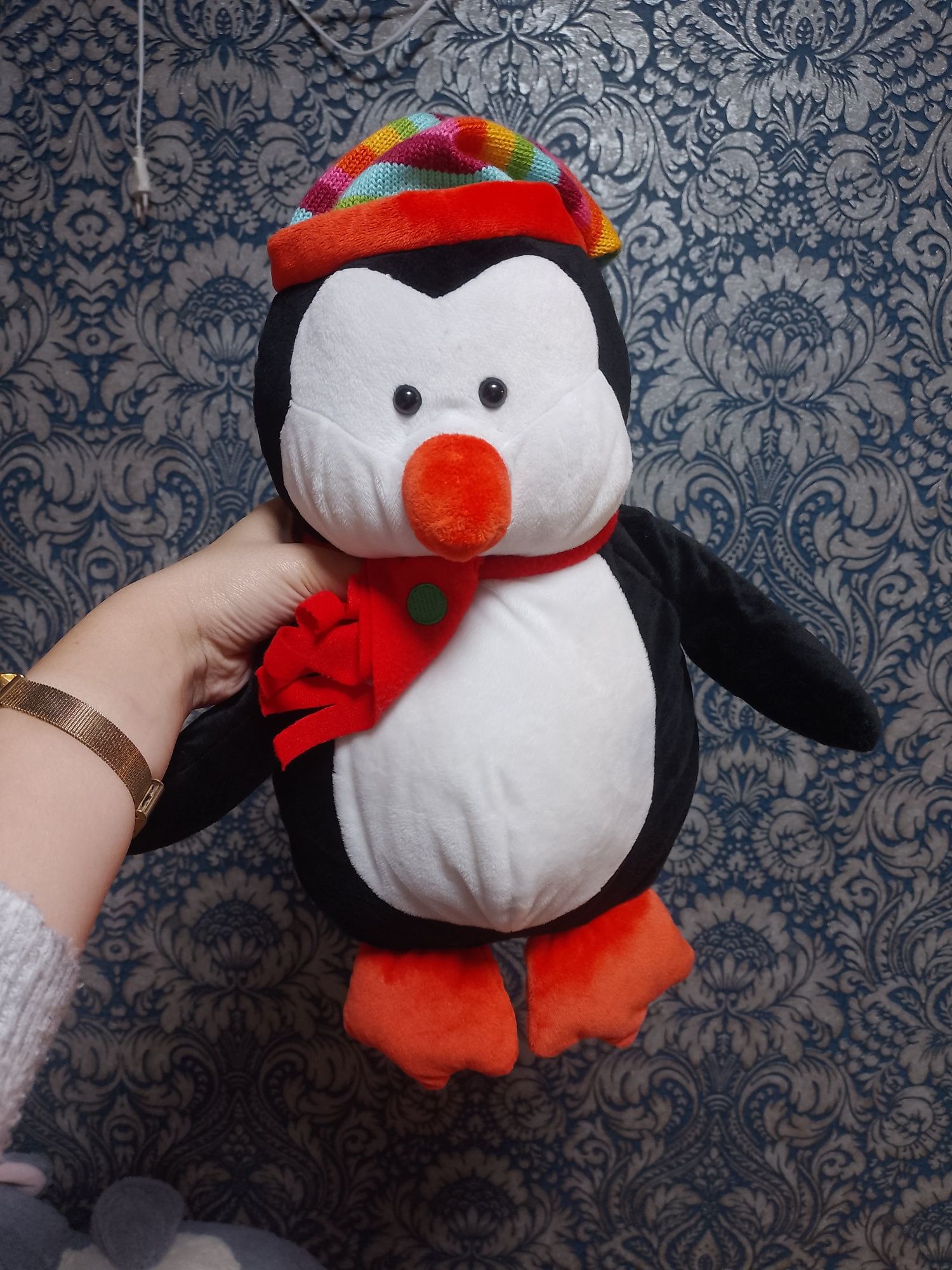 Новогодние украшения  Санта, пингвин, снеговик