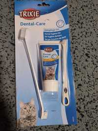 Зубная паста, зубная щётка для котов