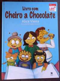 Livro com cheiro a chocolate - Portes incluídos