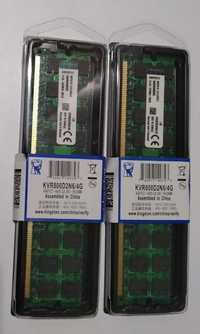 Оперативная память Kingston DDR2-800-8192MB PC2-6400KVR800D2N6/4Gx2 шт