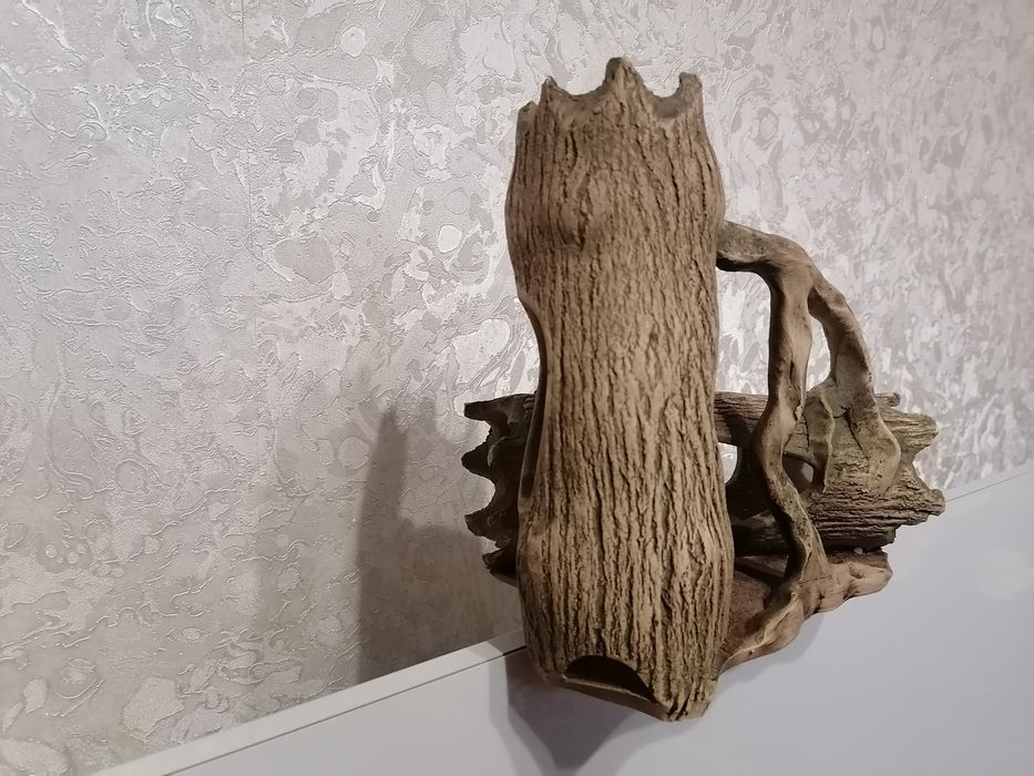 Декорация Природа для аквариума "Два маленьких бревна" 18x20 см