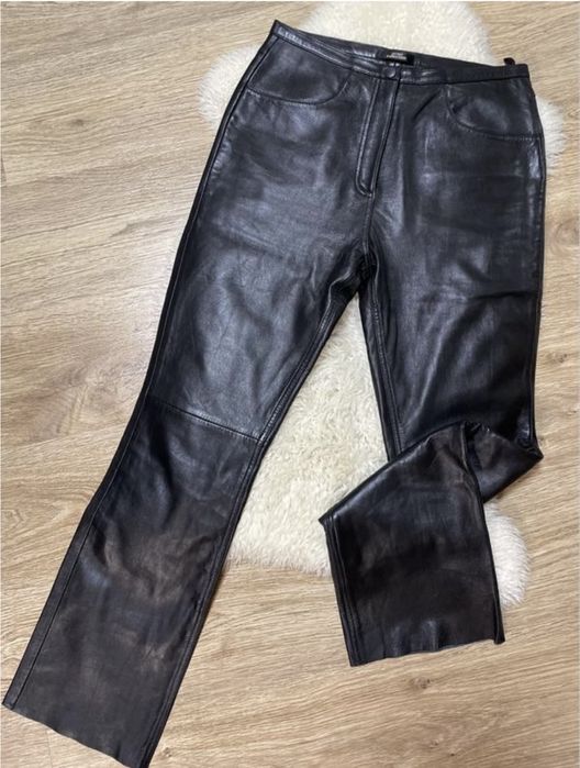 Шкіряні брюки штани