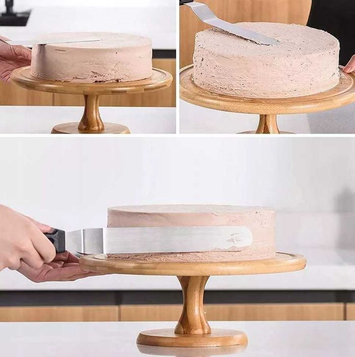 Łopatka szpatułka cukiernicza do ciasta tortu kremu nóż 32cm
