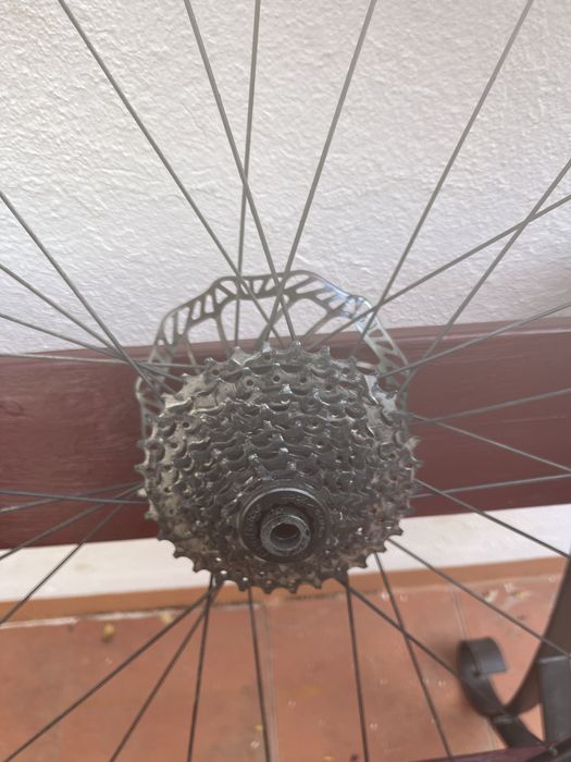 Rodas disco bicicleta estrada