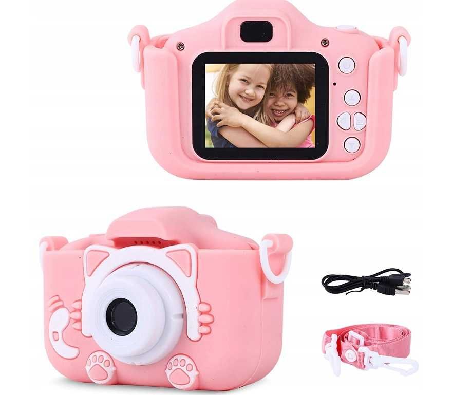 APARAT dla Dzieci CYFROWY Fotograficzny Kotek 4GB
