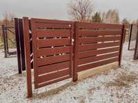 Przęsło palisadowe/panel ogrodzeniowy 160/30