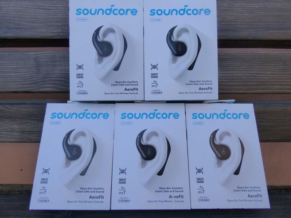 Навушники Anker SoundCore AeroFit Black