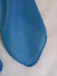 Niebieska chustka/apaszka 86 x 86 cm