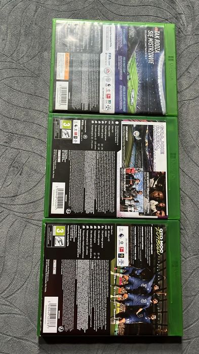 Gry Xbox. Fifa 19,Fifa21,Fifa22,Cena za całość