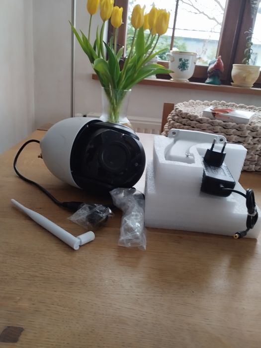 Kamera IP Wi-Fi obrotowa zewnętrzna zoom 20X