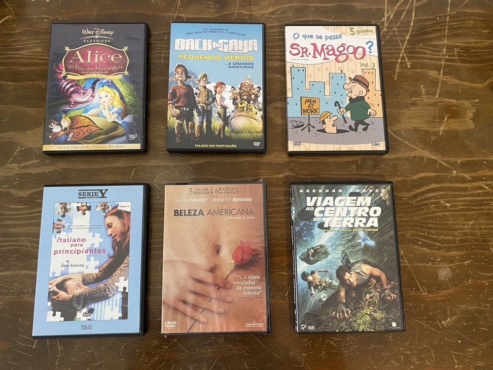 Conjunto de DVDs