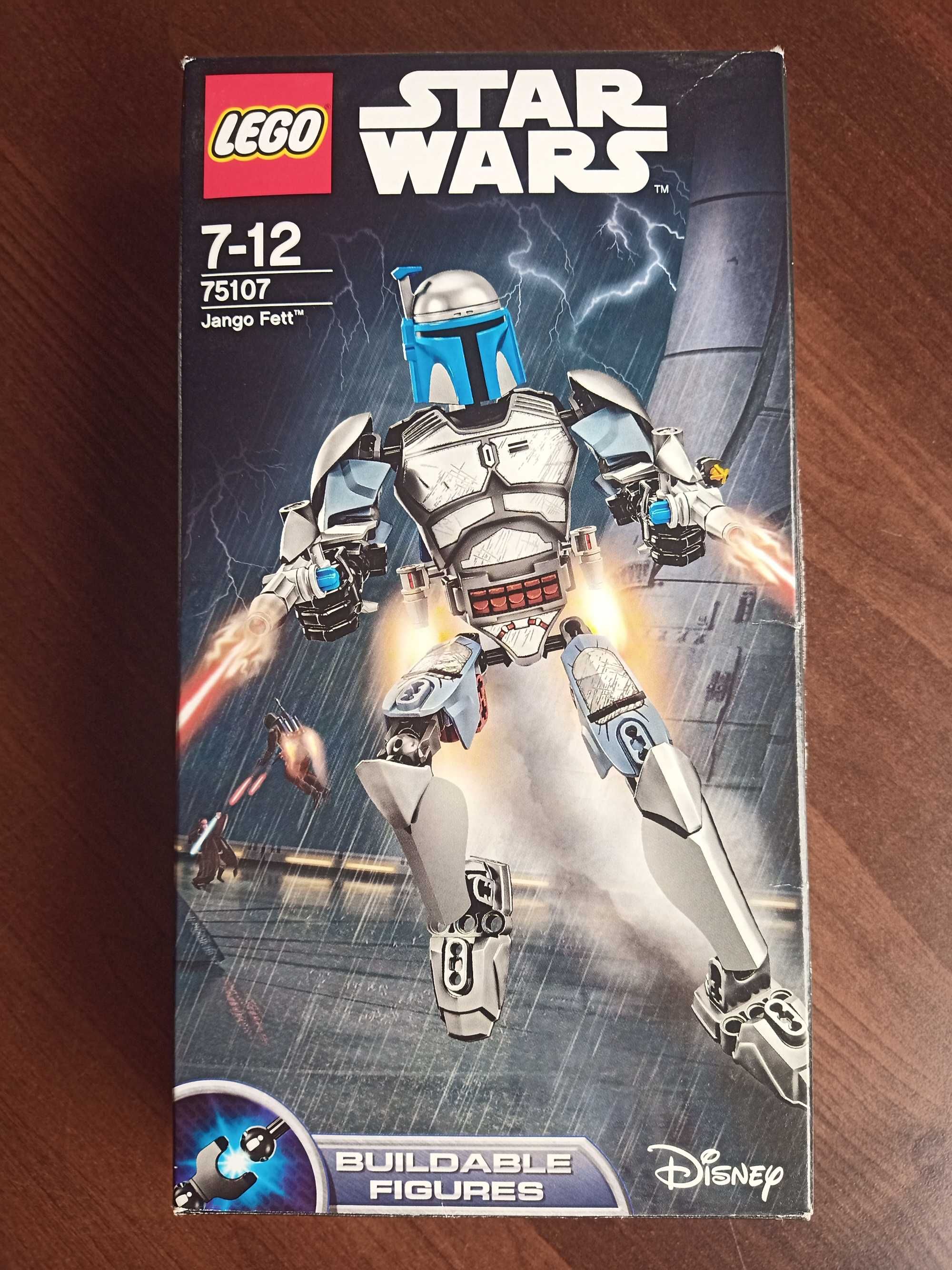 Lego 75107 Jango Fett, 24 cm, kompletny zestaw