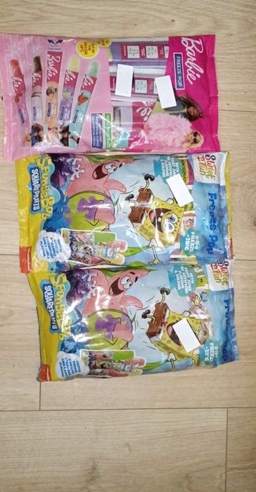 Zestaw wodnych lodów