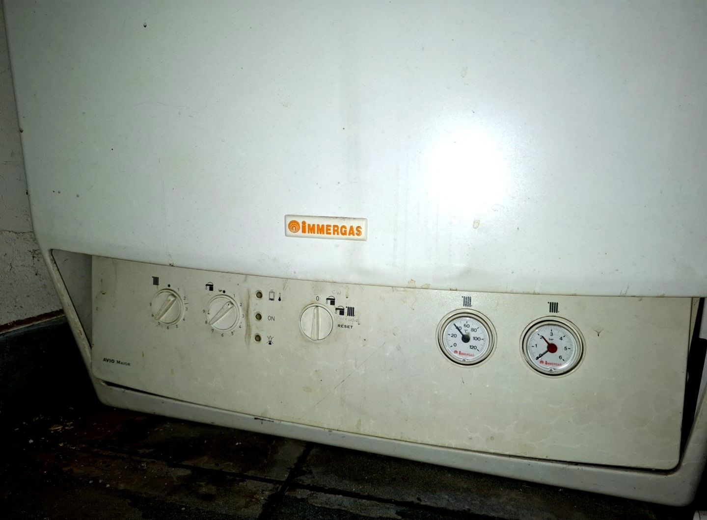 Piec gazowy immergas AVIO Maior na części