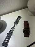 Galaxy fenix 26mm bracelte- vendo pulseira garmin titanio e pele 26mm