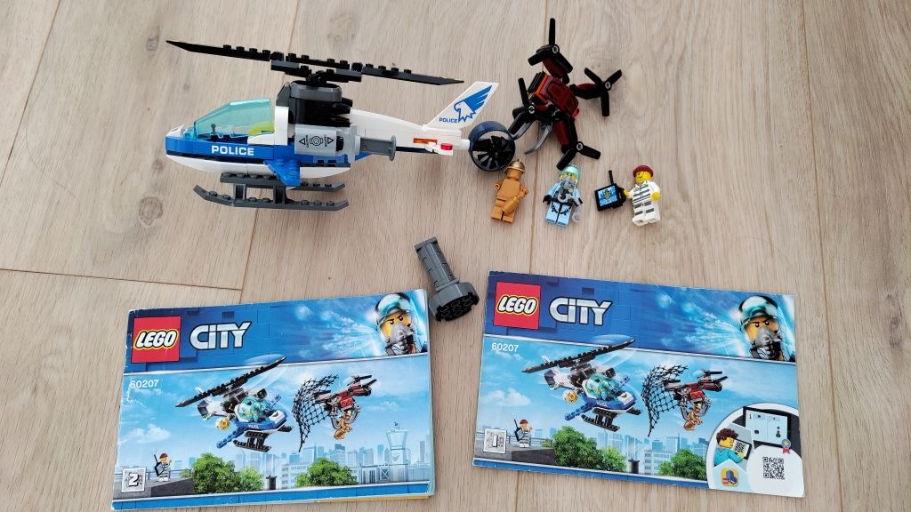Lego City 60207 поліцейський вертоліт