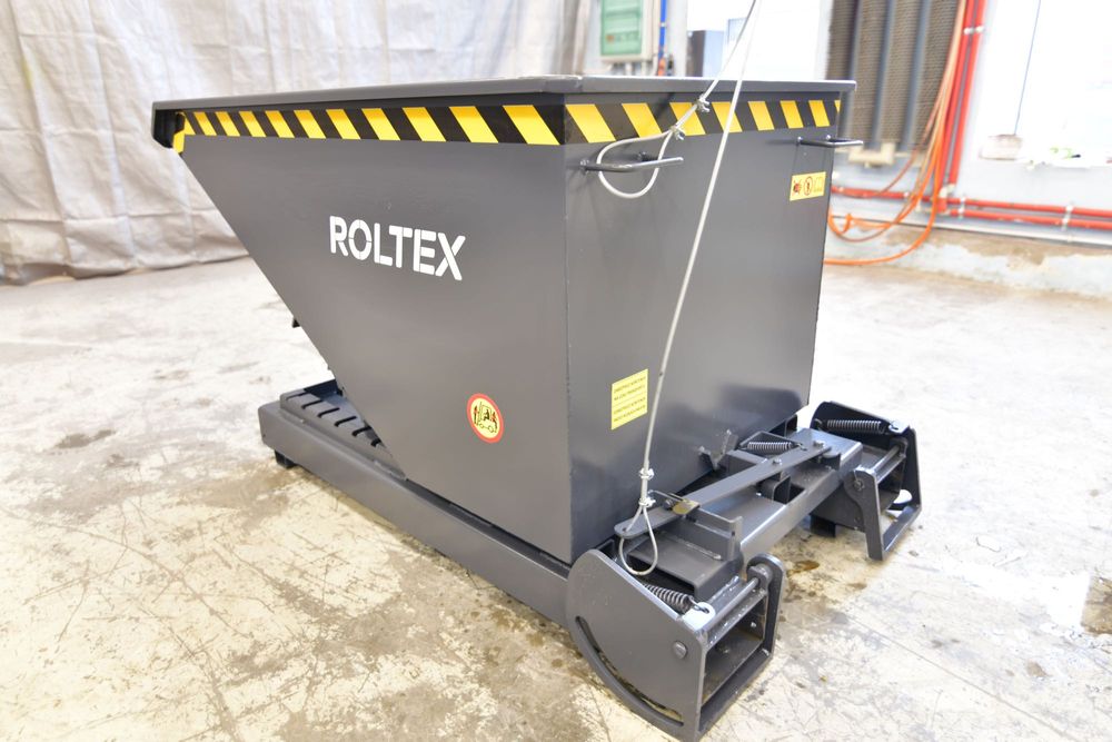 Kontener metalowy / Kontener / Koleba / Kontener samowyładowczy 600L