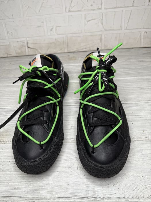 Модные мужские кроссовки nike off-white blazer low  42.5 размер