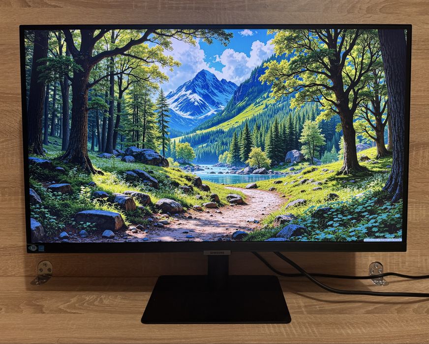 Монітор 27" Samsung S27A600UUU (2K, QHD, HDR10) з докстанцією "2 в 1"